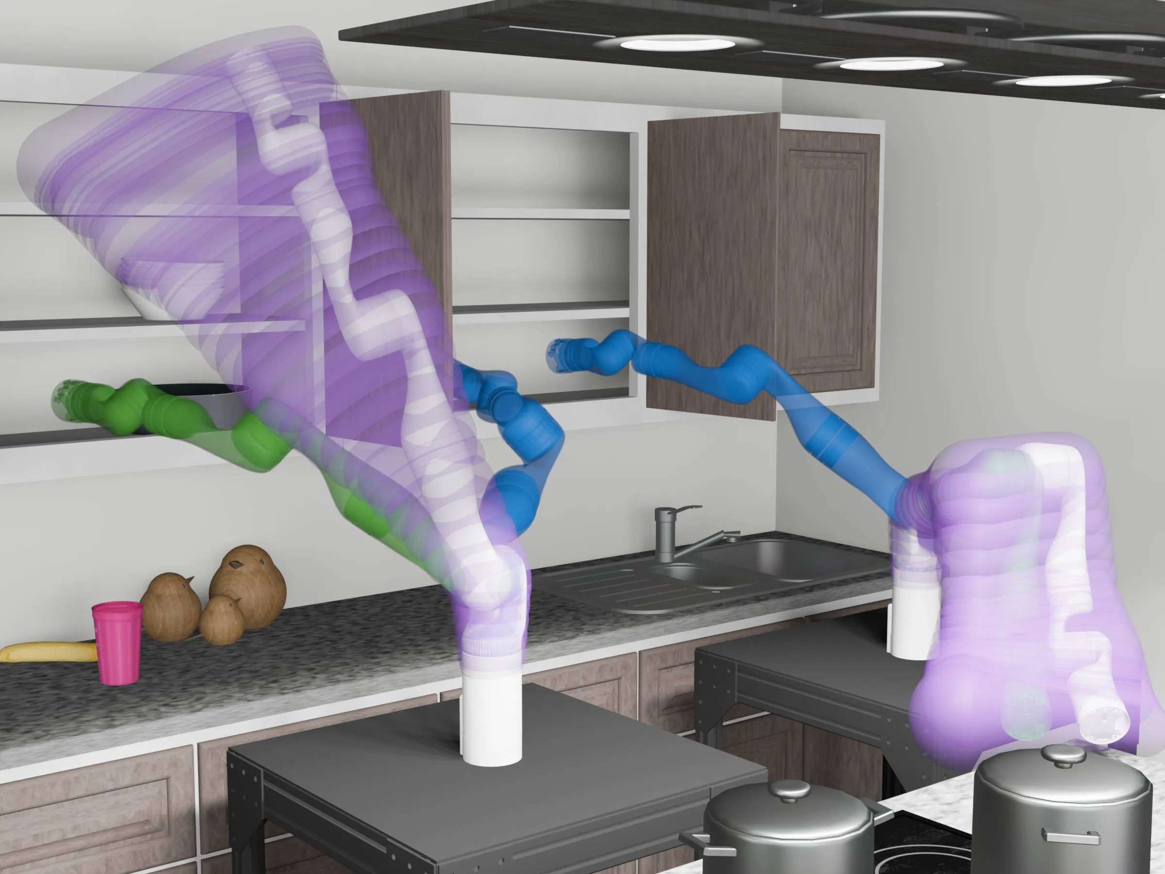 Safe Planning for Articulated Robots Using Reachability-based Obstacle Avoidance With Spheres